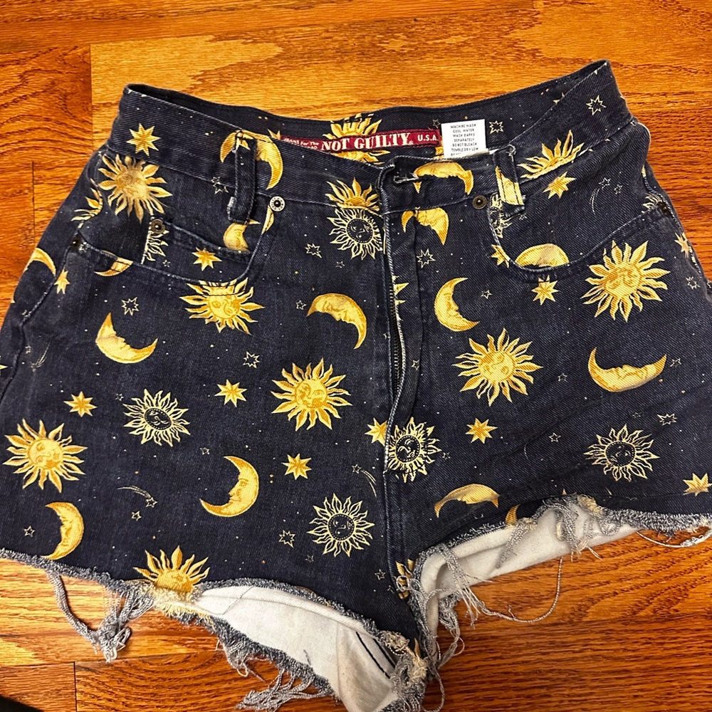 Women's Dark Celestial jean shorts